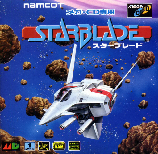 Starblade (Japan) Sega CD Game Cover